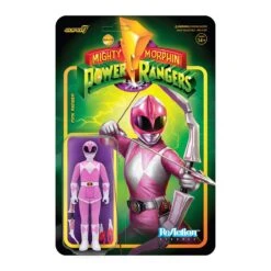 SUPER7 Power Rangers ReAction Action Figure Wave 2 - Pink Ranger
