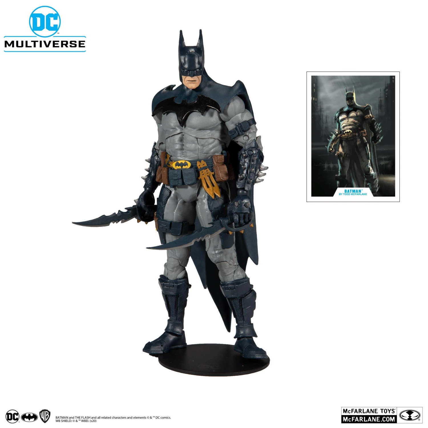DC Multiverse Action Figure - McFarlane Batman 4 DC Multiverse Action Figure - McFarlane Batman - Image 2