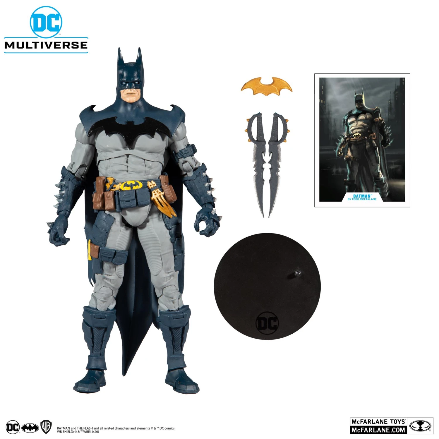 DC Multiverse Action Figure - McFarlane Batman 5 DC Multiverse Action Figure - McFarlane Batman - Image 3