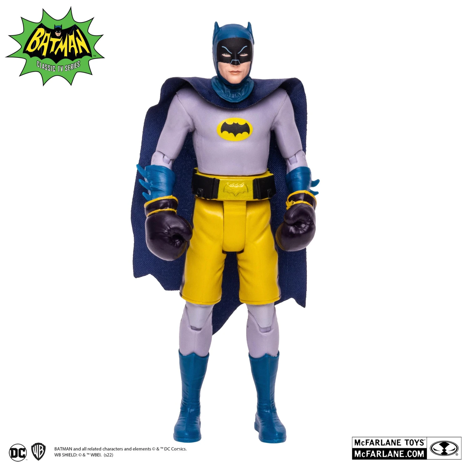 McFarlane DC Retro Batman 66 Action Figure Wave 3 - Batman (Boxing) 6 McFarlane DC Retro Batman 66 Action Figure Wave 3 - Batman (Boxing) - Image 4