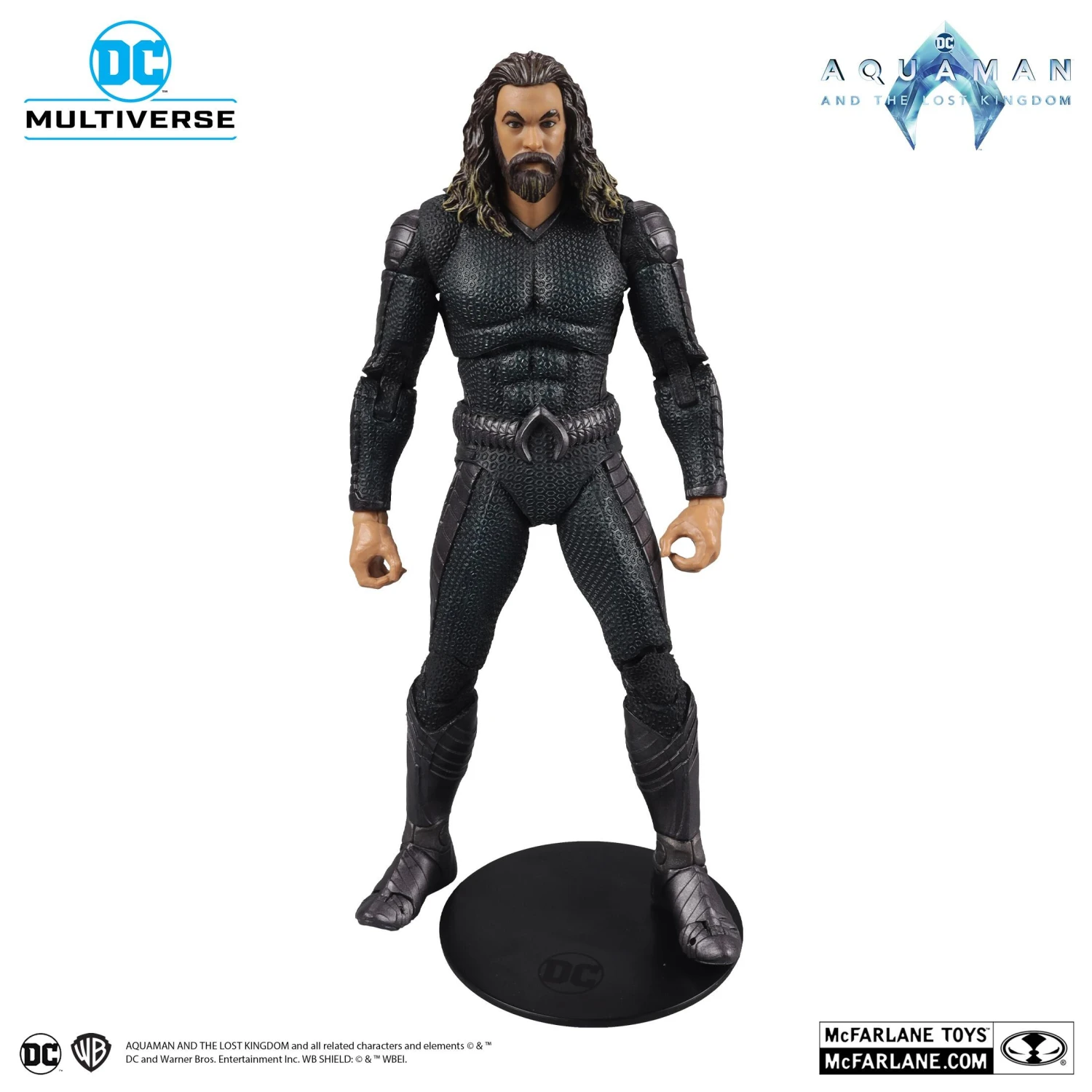McFarlane DC Multiverse Aquaman 2 Movie 7 Inch Action Figure - Aquaman With Stealth Suit 4 McFarlane DC Multiverse Aquaman 2 Movie 7 Inch Action Figure - Aquaman With Stealth Suit - Image 2