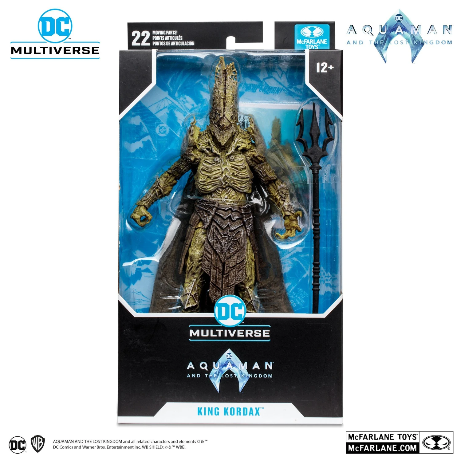 McFarlane DC Multiverse Aquaman 2 Movie 7 Inch Action Figure - King Kordax 4 McFarlane DC Multiverse Aquaman 2 Movie 7 Inch Action Figure - King Kordax - Image 2