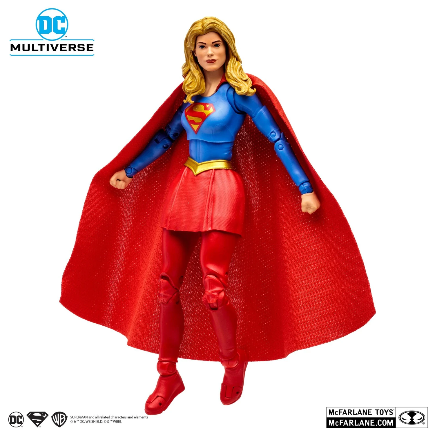 McFarlane DC Multiverse 7 Inch Action Figure - Supergirl (Rebirth) (Gold Label) 6 McFarlane DC Multiverse 7 Inch Action Figure - Supergirl (Rebirth) (Gold Label) - Image 4