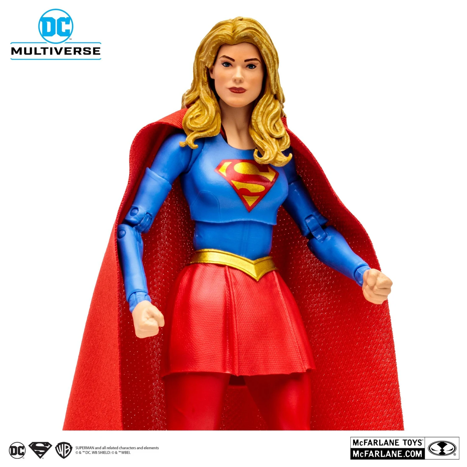 McFarlane DC Multiverse 7 Inch Action Figure - Supergirl (Rebirth) (Gold Label) 5 McFarlane DC Multiverse 7 Inch Action Figure - Supergirl (Rebirth) (Gold Label) - Image 3