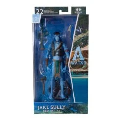 McFarlane Disney Avatar: The Way Of Water 7 Inch Action Figure Wave 2 - Jake Sully (Reef Battle)