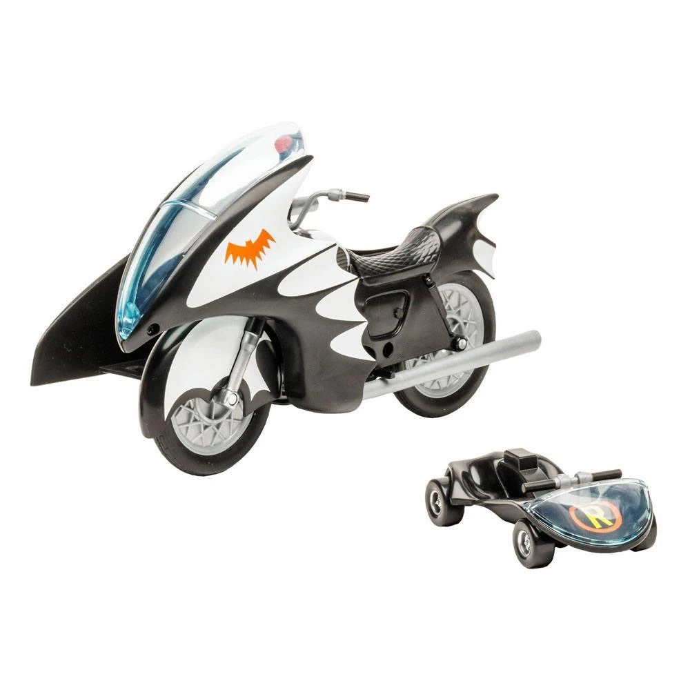 McFarlane DC Retro Batman 66 - Batcycle With Side Car 6 McFarlane DC Retro Batman 66 - Batcycle With Side Car - Image 4
