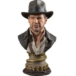 Diamond Select *PRE-ORDER Indiana Jones: The Raiders Of The Lost Ark Legends In 3D 1:2 Scale Bust - Indiana Jones