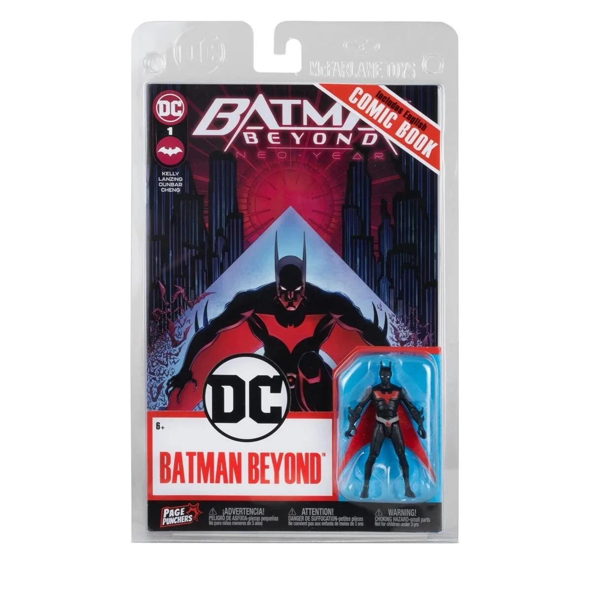 McFarlane DC Page Punchers 3 Inch Action Figure - Batman Beyond 3 McFarlane DC Page Punchers 3 Inch Action Figure - Batman Beyond