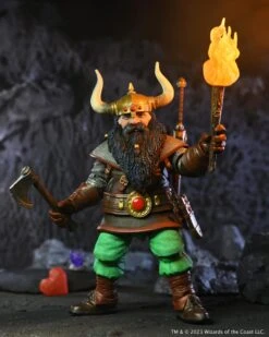 NECA *PRE-ORDER Dungeons & Dragons Ultimate 7 Inch Action Figure - Elkhorn The Good Dwarf -Hasbro Store 52279 unp 3 scaled 1