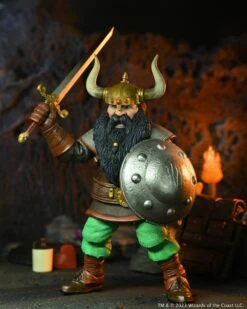 NECA *PRE-ORDER Dungeons & Dragons Ultimate 7 Inch Action Figure - Elkhorn The Good Dwarf -Hasbro Store 52279 unp 6 scaled 1