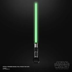 Hasbro *PRE-ORDER Star Wars Black Series Force FX Elite Lightsaber - Yoda's Lightsaber -Hasbro Store 524915 stamos front light