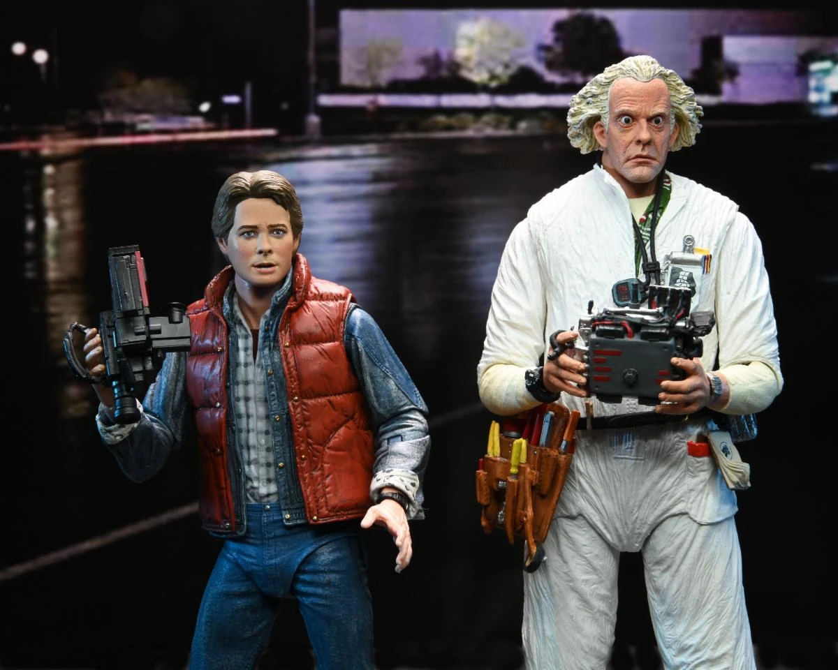 NECA Back To The Future Ultimate 7" Scale Action Figure - Hazmat Suit Doc Brown 7 NECA Back To The Future Ultimate 7" Scale Action Figure - Hazmat Suit Doc Brown - Image 5