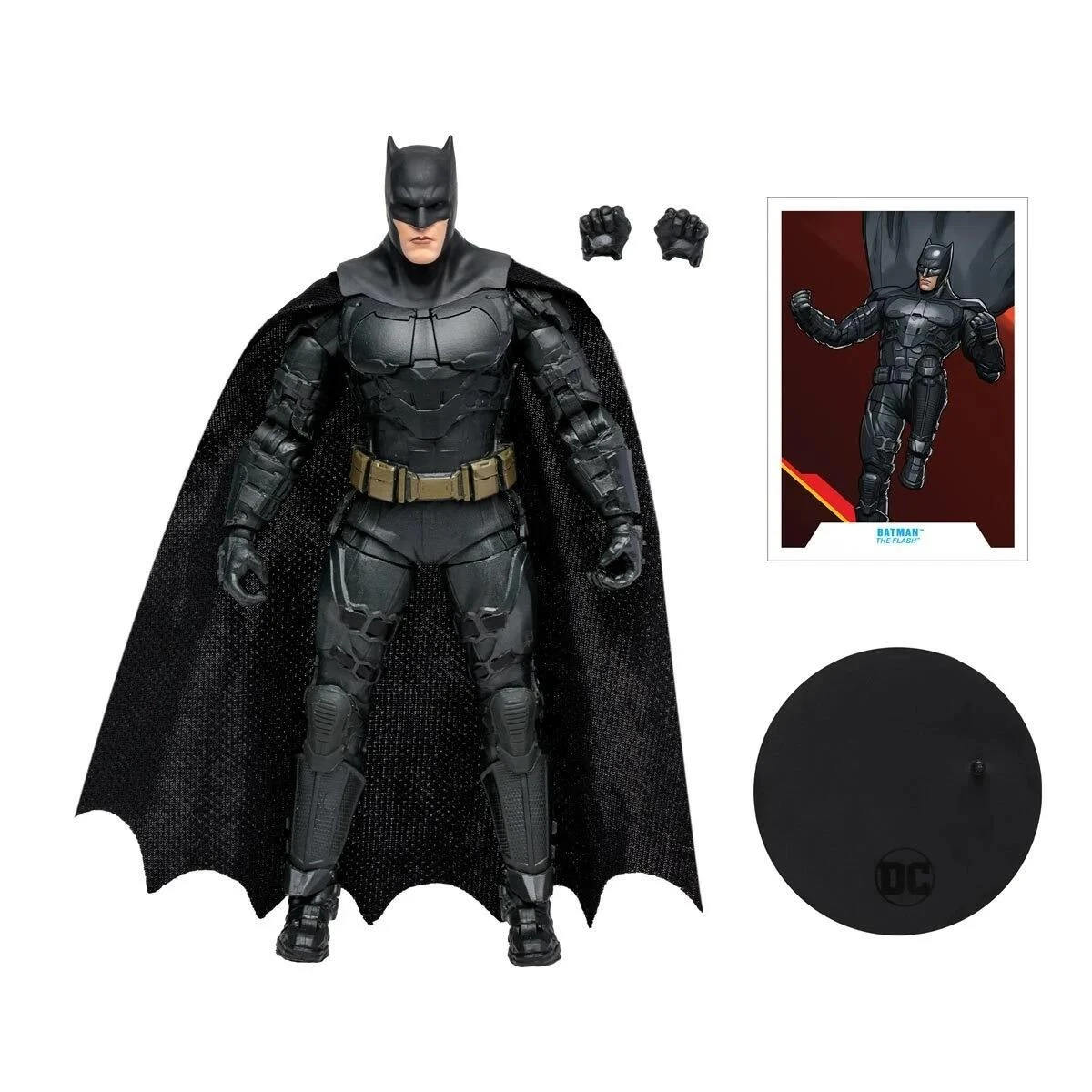 McFarlane DC The Flash Movie 7 Inch Action Figure - Batman (Ben) 4 McFarlane DC The Flash Movie 7 Inch Action Figure - Batman (Ben) - Image 2