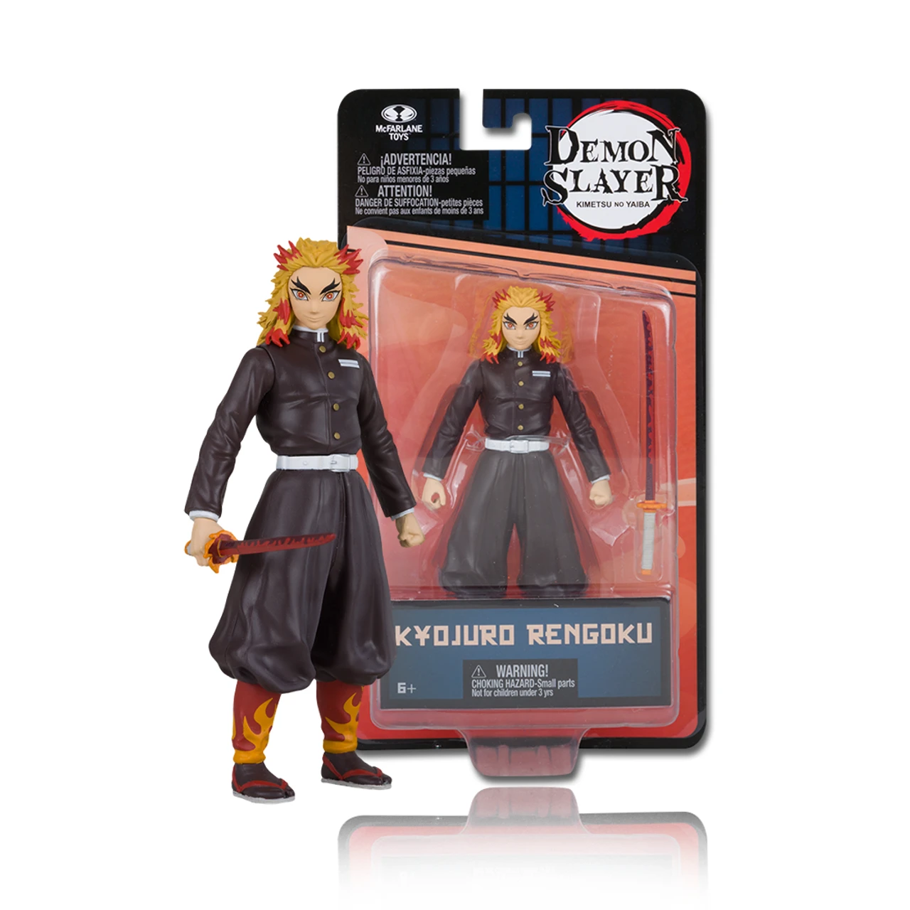 McFarlane Demon Slayer 5inch Action Figure Wave 2 - Kyojuro Rengoku 3 McFarlane Demon Slayer 5inch Action Figure Wave 2 - Kyojuro Rengoku