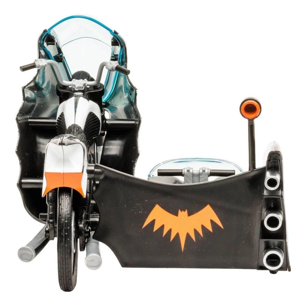 McFarlane DC Retro Batman 66 - Batcycle With Side Car 7 McFarlane DC Retro Batman 66 - Batcycle With Side Car - Image 5