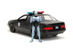 Jada Toys Robocop - OCP Ford Taurus With Robocop Figure Hollywood Rides 1:24 Scale Die Cast Vehicle -Hasbro Store 61pgka cpml