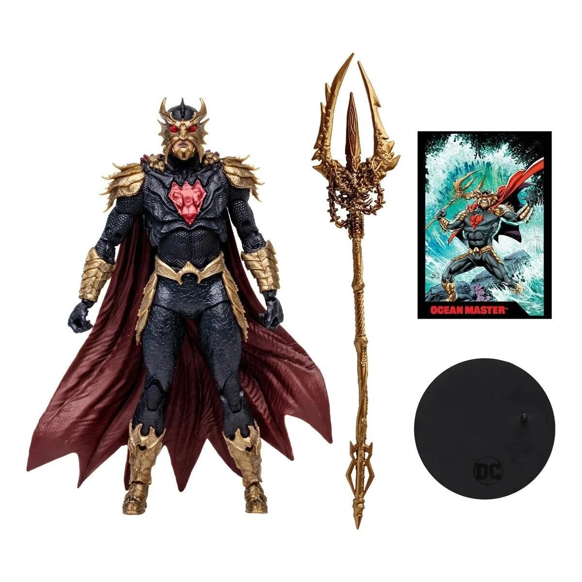 McFarlane DC Direct Aquaman Page Punchers 7 Inch Action Figure - Ocean Master 4 McFarlane DC Direct Aquaman Page Punchers 7 Inch Action Figure - Ocean Master - Image 2