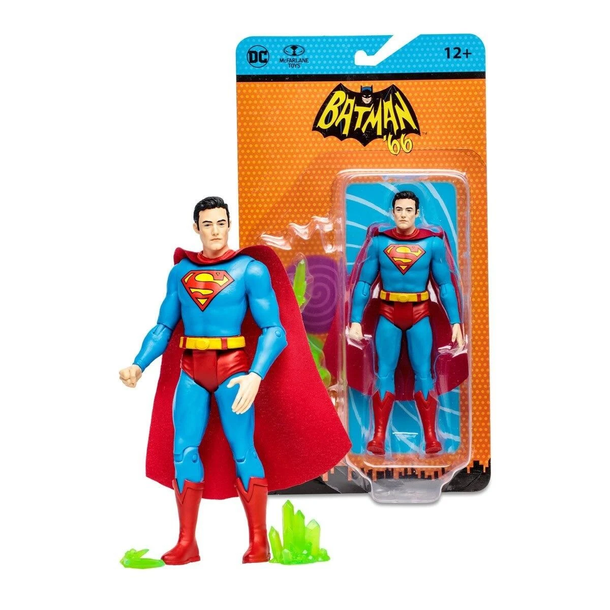 McFarlane DC Retro Batman 66 Action Figure Wave 8 - Superman (Comic) 3 McFarlane DC Retro Batman 66 Action Figure Wave 8 - Superman (Comic)