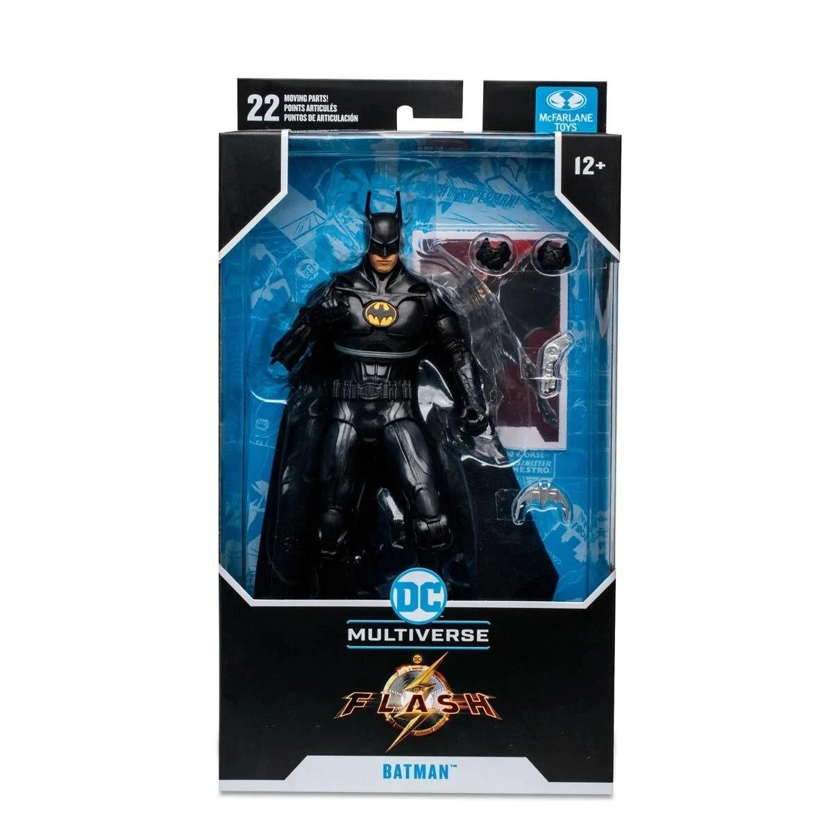 McFarlane DC The Flash Movie 7 Inch Action Figure - Batman Multiverse (Keaton) 3 McFarlane DC The Flash Movie 7 Inch Action Figure - Batman Multiverse (Keaton) - Image 2