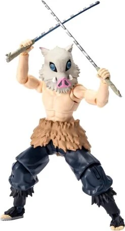 McFarlane *PRE-ORDER Demon Slayer Ultimate Legends Action Figure Wave 1 - Inosuke Hashibira -Hasbro Store 71awhwstoql ac sl1500