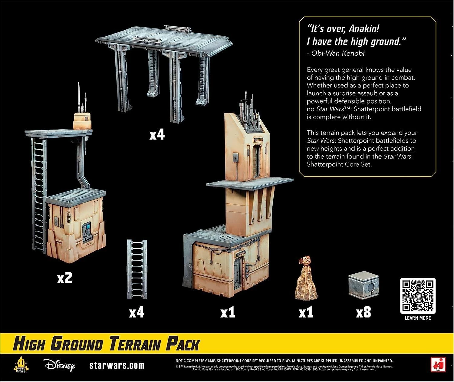 Atomic Mass Games Star Wars Shatterpoint: High Ground Terrain Pack 4 Atomic Mass Games Star Wars Shatterpoint: High Ground Terrain Pack - Image 2