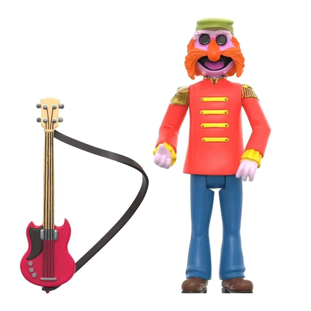 SUPER7 The Muppets Electric Mayhem Band Reaction Action Figure - Floyd 4 SUPER7 The Muppets Electric Mayhem Band Reaction Action Figure - Floyd - Image 2