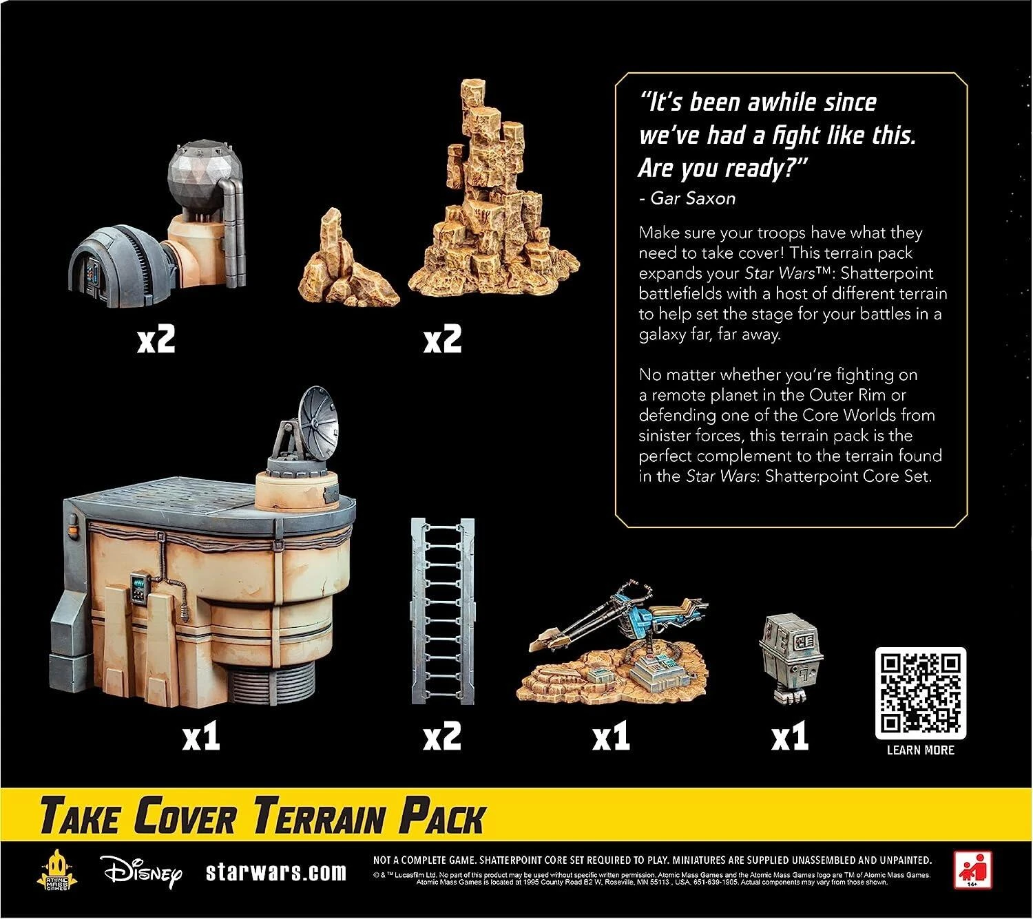 Atomic Mass Games Star Wars Shatterpoint: Take Cover Terrain Pack 4 Atomic Mass Games Star Wars Shatterpoint: Take Cover Terrain Pack - Image 2