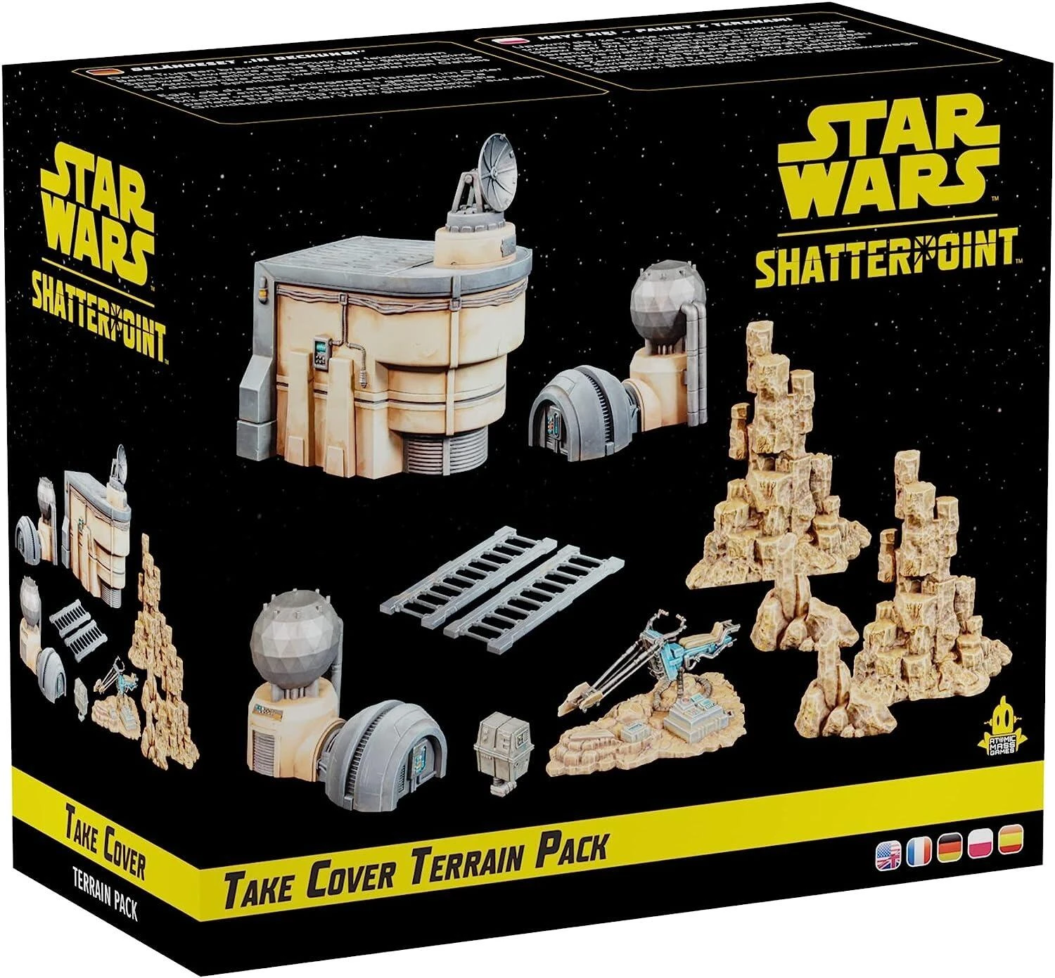 Atomic Mass Games Star Wars Shatterpoint: Take Cover Terrain Pack 3 Atomic Mass Games Star Wars Shatterpoint: Take Cover Terrain Pack