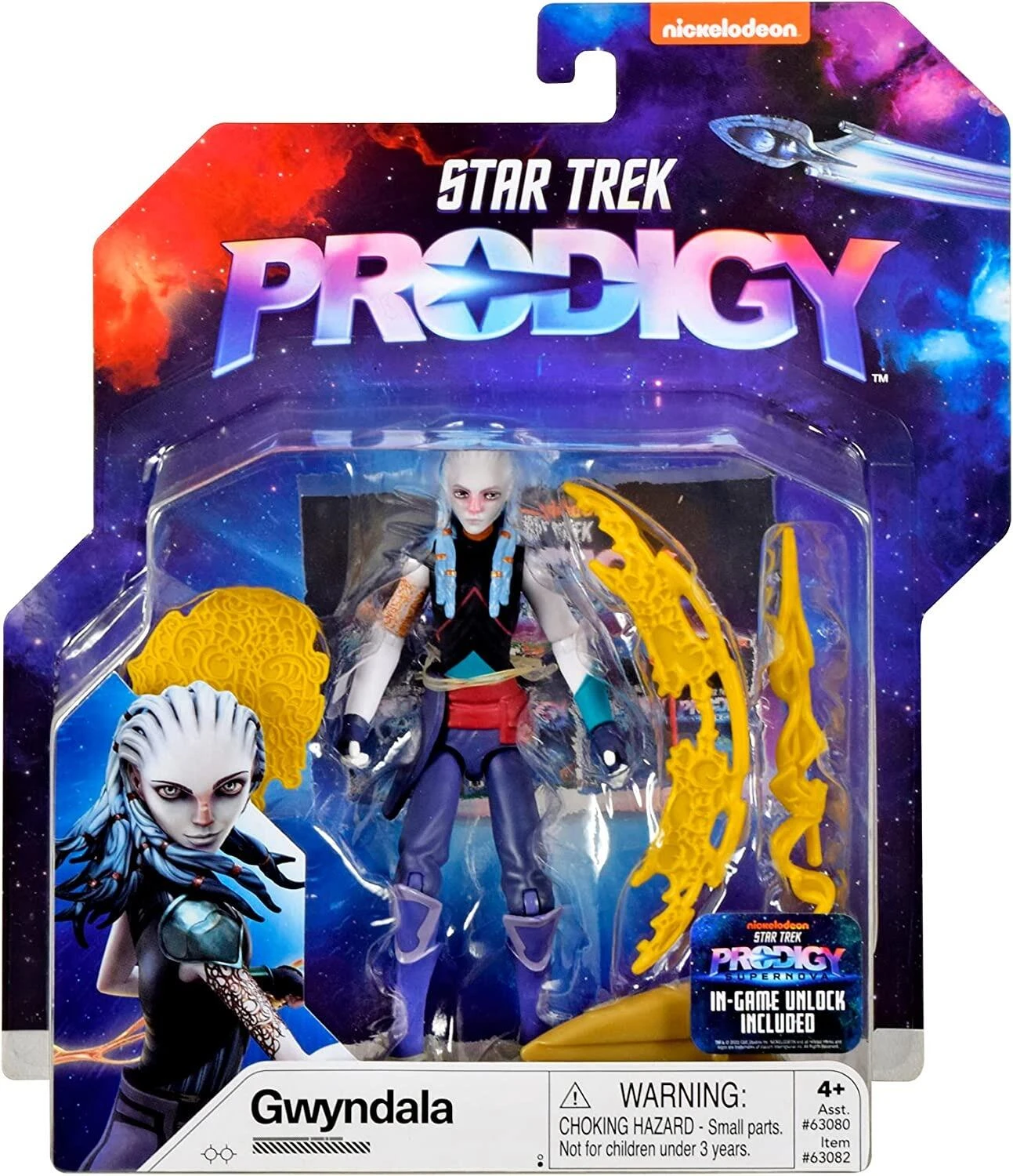 Star Trek Prodigy Universe 5 Inch Action Figure - Gwyndala 3 Star Trek Prodigy Universe 5 Inch Action Figure - Gwyndala