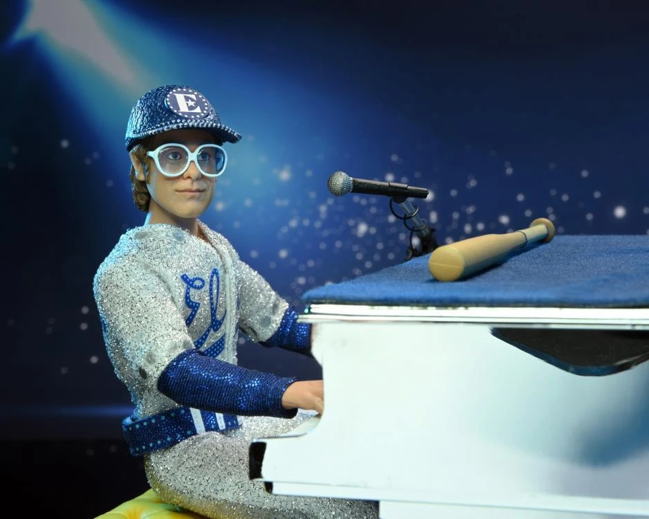 NECA Ultimate 8 Inch Scale Action Figure - Elton John With Piano (Live 1975) 9 NECA Ultimate 8 Inch Scale Action Figure - Elton John With Piano (Live 1975) - Image 7