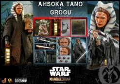 *PRE-ORDER Ahsoka Tano And Grogu (The Mandalorian) - Star Wars Hot Toys Collectibles 1/6 Scale Action Figure -Hasbro Store ahsoka tano and grogu star wars gallery 6079b7d5b67be