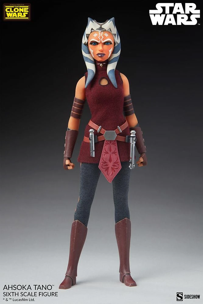 *PRE-ORDER Ahsoka Tano - Star Wars: The Clone Wars Sideshow Collectibles 1/6 Scale Action Figure 5 *PRE-ORDER Ahsoka Tano - Star Wars: The Clone Wars Sideshow Collectibles 1/6 Scale Action Figure - Image 3