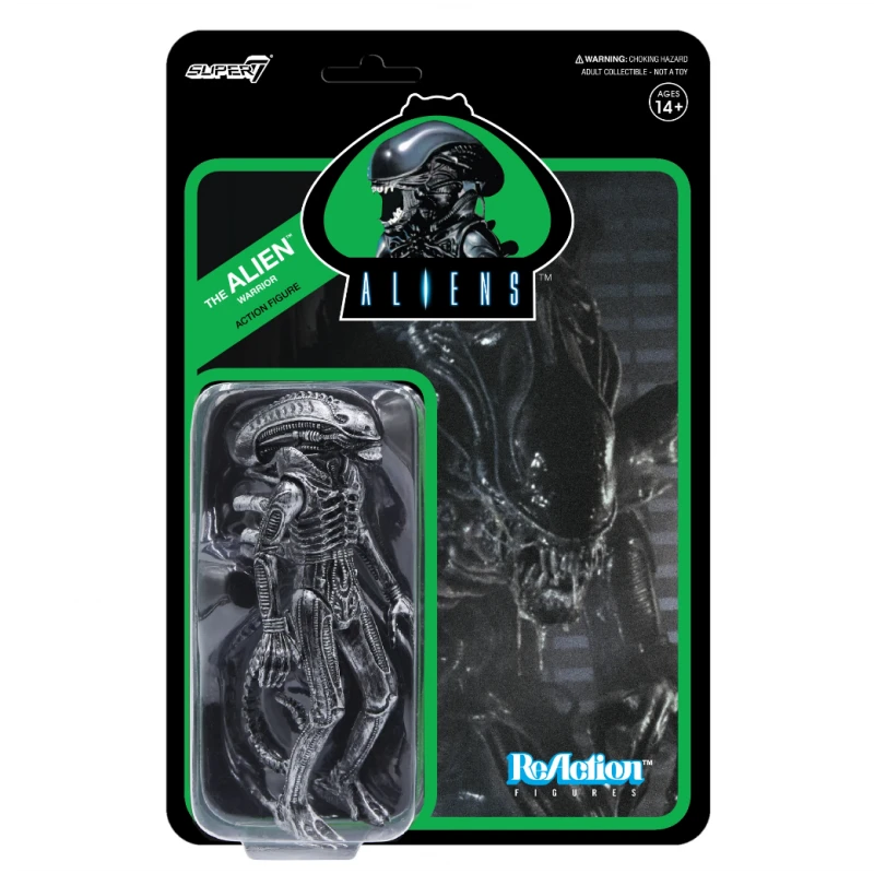 SUPER7 Alien Xenomorph ReAction Action Figure Wave 1 – Alien Warrior 3 SUPER7 Alien Xenomorph ReAction Action Figure Wave 1 – Alien Warrior