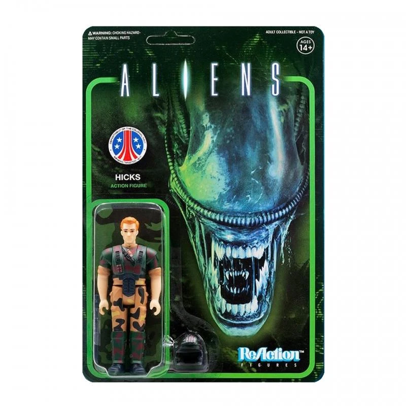 SUPER7 Aliens ReAction Figure - Hicks 3 SUPER7 Aliens ReAction Figure - Hicks