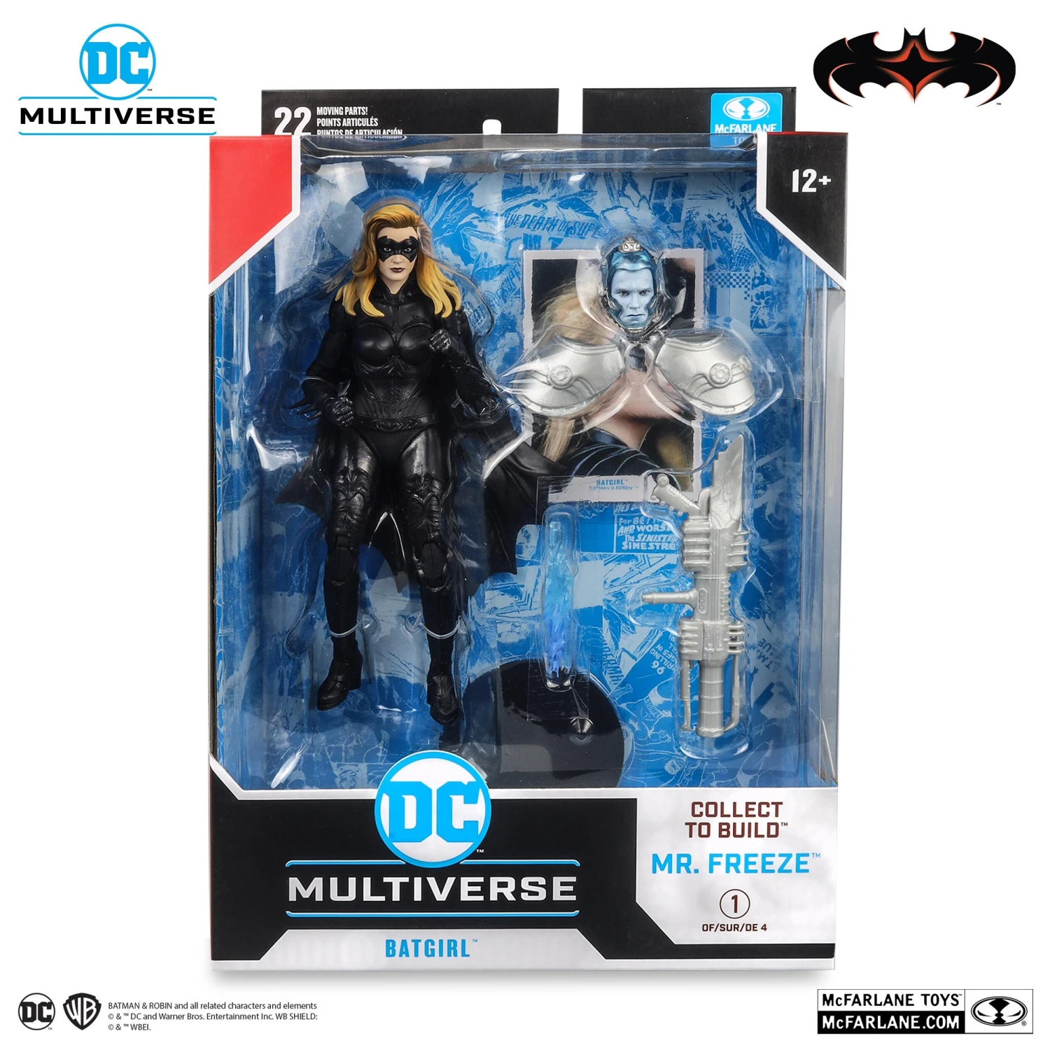 McFarlane *PRE-ORDER DC Multiverse Batman & Robin Movie 7 Inch Action Figure Build-A Wave 11 - Batgirl 3 McFarlane *PRE-ORDER DC Multiverse Batman & Robin Movie 7 Inch Action Figure Build-A Wave 11 - Batgirl - Image 2