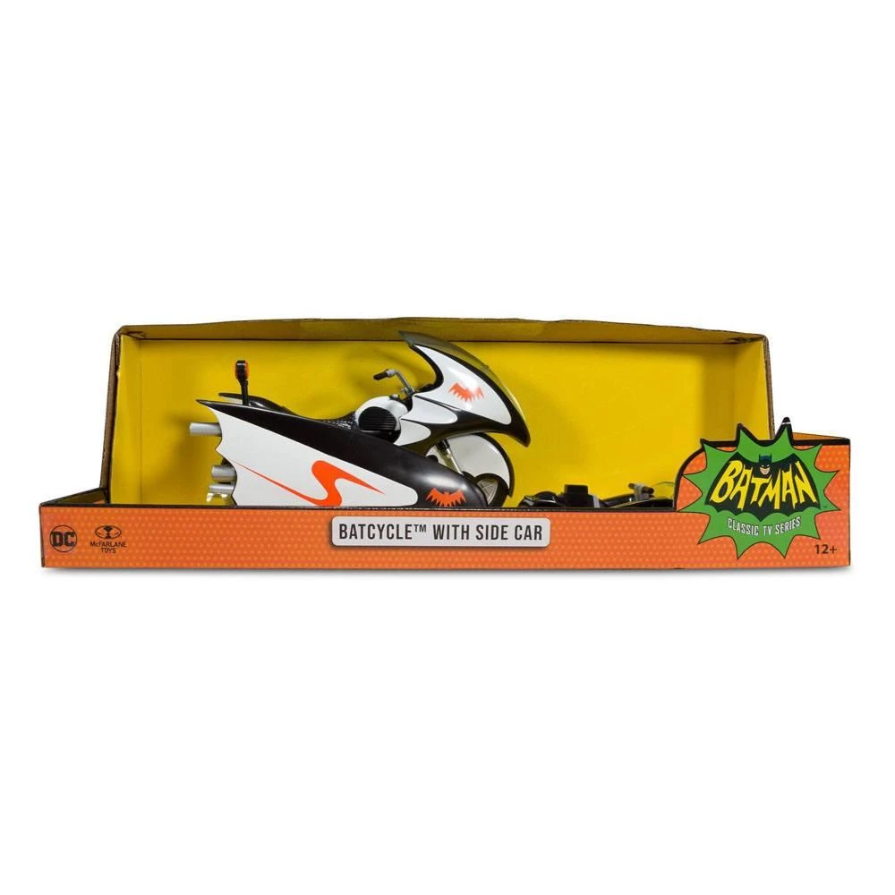 McFarlane DC Retro Batman 66 - Batcycle With Side Car 3 McFarlane DC Retro Batman 66 - Batcycle With Side Car