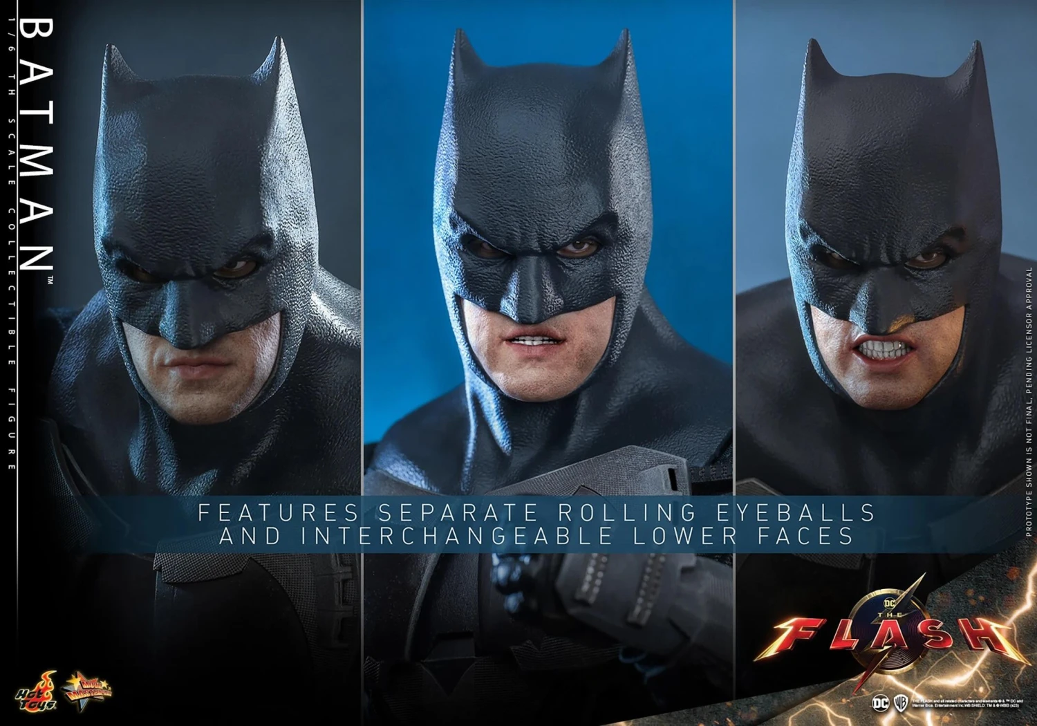 *PRE-ORDER Batman - The Flash Movie Hot Toys Collectibles 1/6 Scale Action Figure 8 *PRE-ORDER Batman - The Flash Movie Hot Toys Collectibles 1/6 Scale Action Figure - Image 6