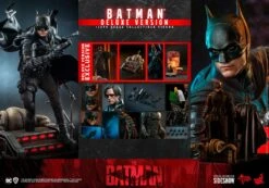 *PRE-ORDER Batman - The Batman DELUXE Hot Toys Collectibles 1/6 Scale Action Figure -Hasbro Store batman deluxe version dc comics gallery 62225197a28a5