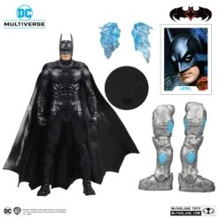 McFarlane *PRE-ORDER DC Multiverse Batman & Robin Movie 7 Inch Action Figure Build-A Wave 11 - Batman -Hasbro Store batman logo 02