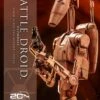 *PRE-ORDER B1 Battle Droid - Star Wars Attack Of The Clones 20th Anniversary Hot Toys Collectibles 1/6 Scale Action Figure -Hasbro Store battle droid geonosis star wars gallery 627168115907b