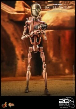 *PRE-ORDER B1 Battle Droid - Star Wars Attack Of The Clones 20th Anniversary Hot Toys Collectibles 1/6 Scale Action Figure -Hasbro Store battle droid geonosis star wars gallery 627168125b909