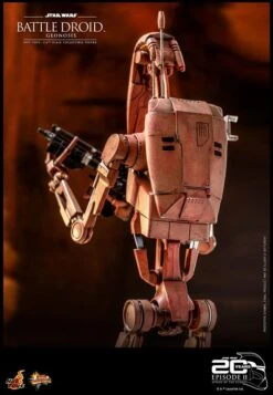 *PRE-ORDER B1 Battle Droid - Star Wars Attack Of The Clones 20th Anniversary Hot Toys Collectibles 1/6 Scale Action Figure -Hasbro Store battle droid geonosis star wars gallery 627168135782a