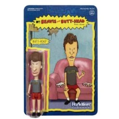 SUPER7 Beavis And Butt-Head Reaction Action Figure - Butt-Head
