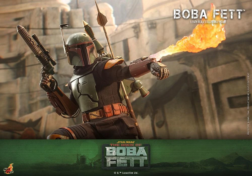 *PRE-ORDER Boba Fett (The Book Of Boba Fett) - Star Wars Hot Toys Exclusive Collectibles 1/6 Scale Action Figure 12 *PRE-ORDER Boba Fett (The Book Of Boba Fett) - Star Wars Hot Toys Exclusive Collectibles 1/6 Scale Action Figure - Image 10