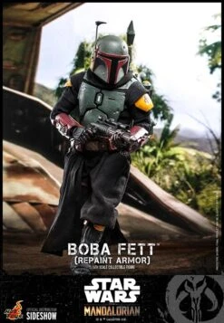 Boba Fett (Repainted Armour Version) - Star Wars Hot Toys Collectibles 1/6 Scale Action Figure -Hasbro Store boba fett repaint armor star wars gallery 60ee536d1ad4e