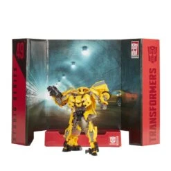 Hasbro Transformers Studio Series 49 Deluxe Class Action Figure - Bumblebee -Hasbro Store bumblebee pose