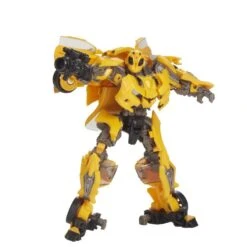 Hasbro Transformers Studio Series 49 Deluxe Class Action Figure - Bumblebee -Hasbro Store bumblebee stand