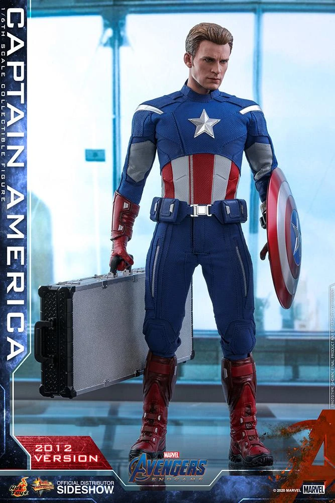 Captain America (2012 Version) - Marvel Hot Toys Collectibles 1/6 Scale Action Figure 3 Captain America (2012 Version) - Marvel Hot Toys Collectibles 1/6 Scale Action Figure