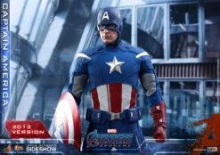 Captain America (2012 Version) - Marvel Hot Toys Collectibles 1/6 Scale Action Figure 16 Captain America (2012 Version) - Marvel Hot Toys Collectibles 1/6 Scale Action Figure -Hasbro Store captain america 2012 version marvel gallery 5e0ba225e2bd2