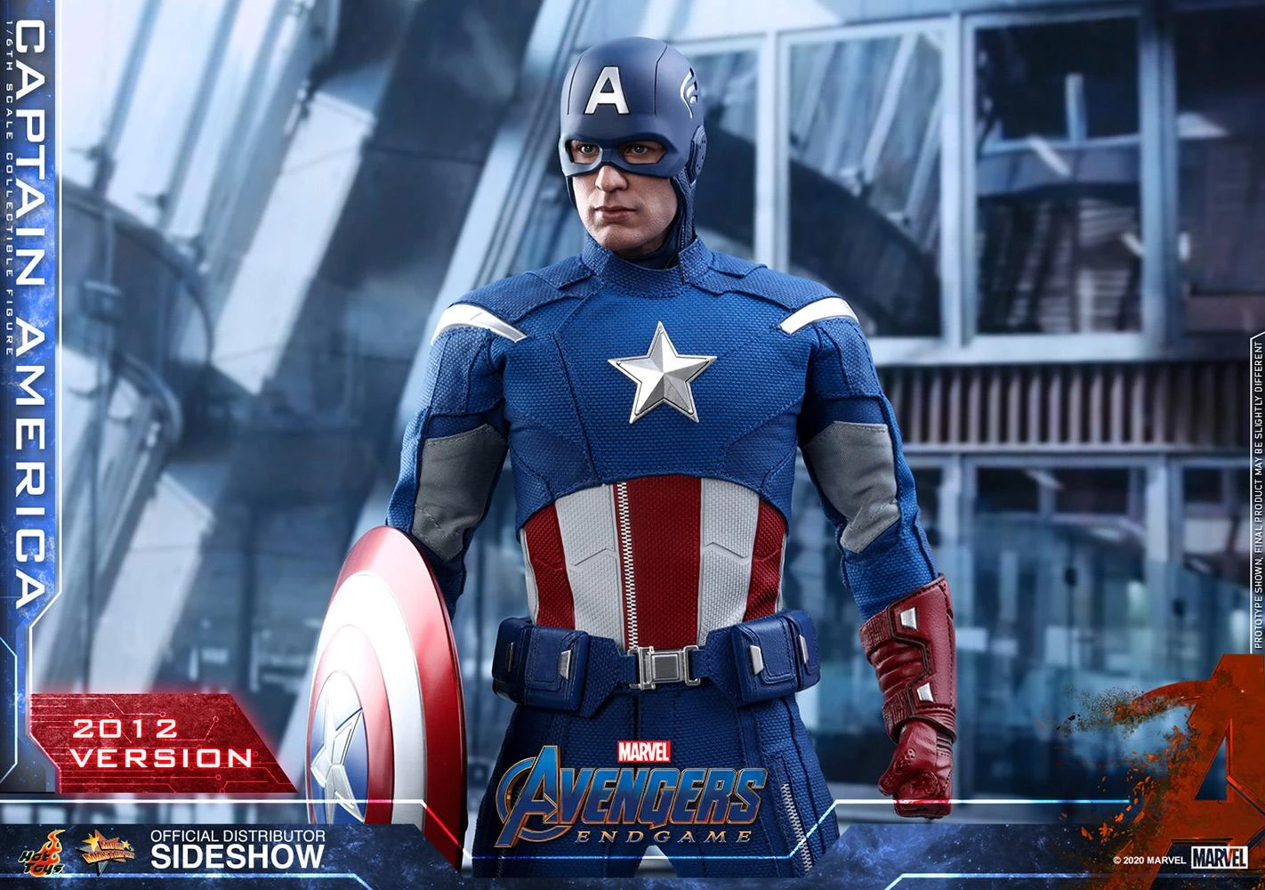 Captain America (2012 Version) - Marvel Hot Toys Collectibles 1/6 Scale Action Figure 9 Captain America (2012 Version) - Marvel Hot Toys Collectibles 1/6 Scale Action Figure - Image 7